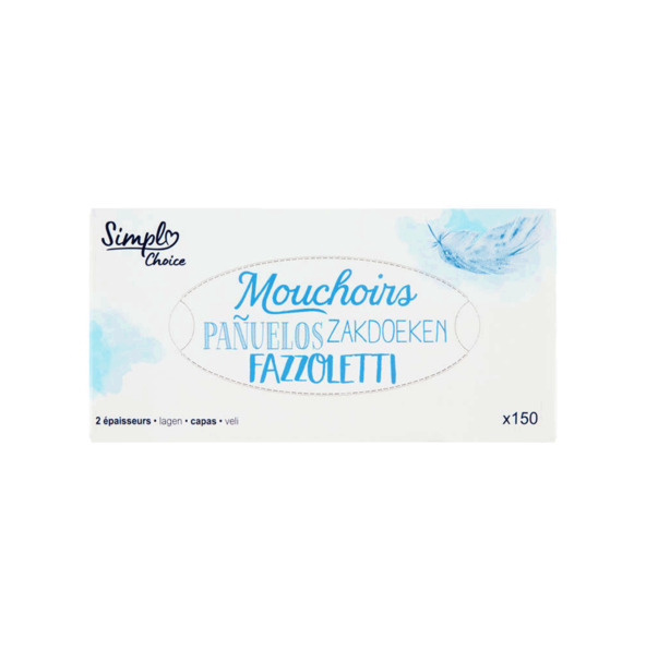 Simpl Tissues Box 150pcs.