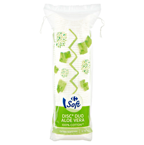Carrefour Aloe Vera Cotton Pads 70 pcs.