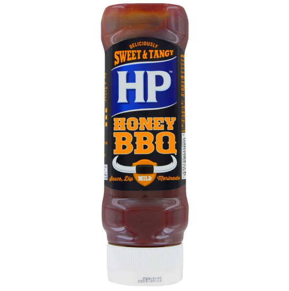 Hp Honey Bbq Sauce Topdown 465g