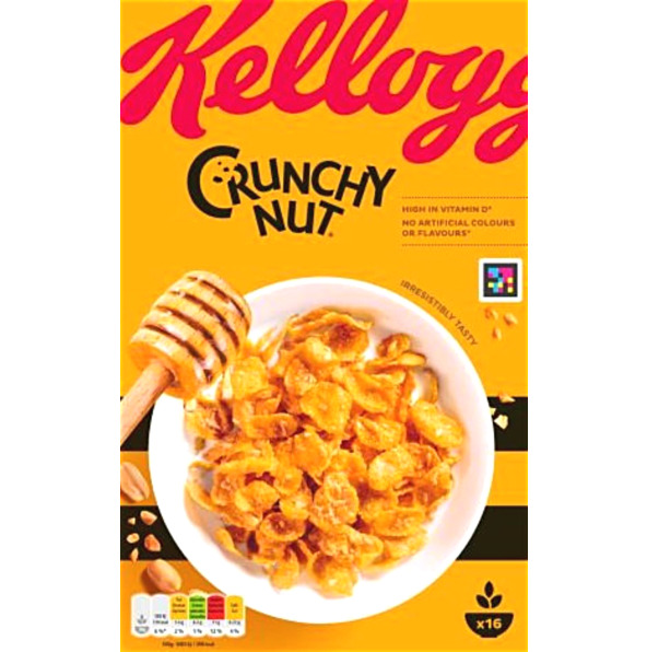 Kellogg's Crunchy Nut Corn Flakes 500 grms