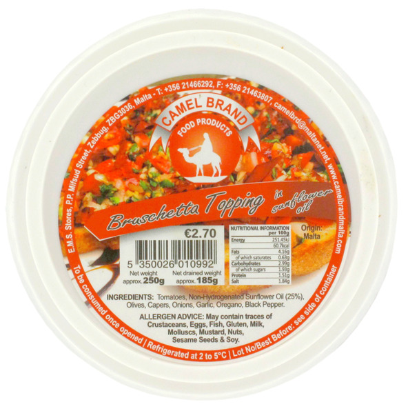 Camel Brand Bruschetta Topping 250g
