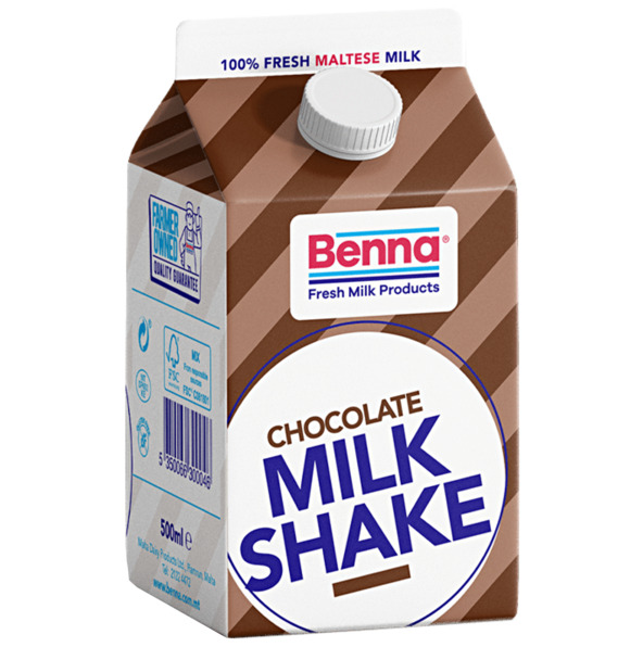 Benna Milkshake Chocolate 500ml