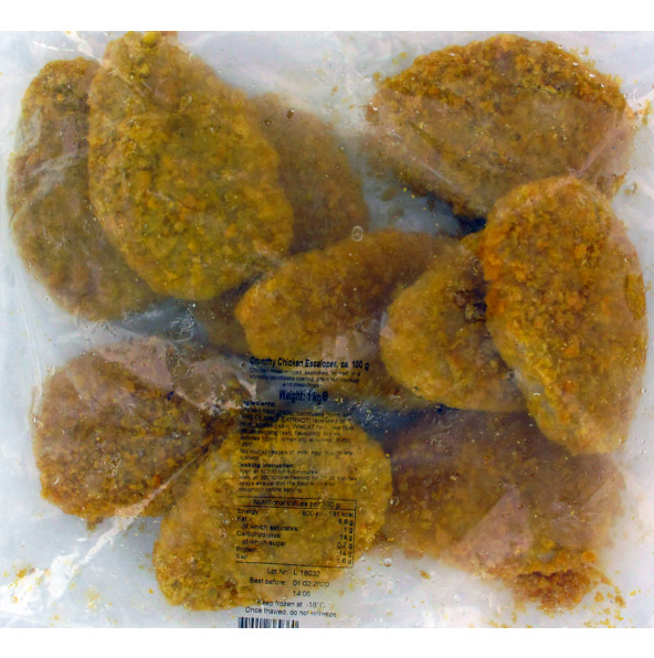Omni Crunchy Chicken Escalope 1 kg