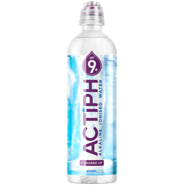 ActiPH Alkaline Ionised Water Bottle 600ml